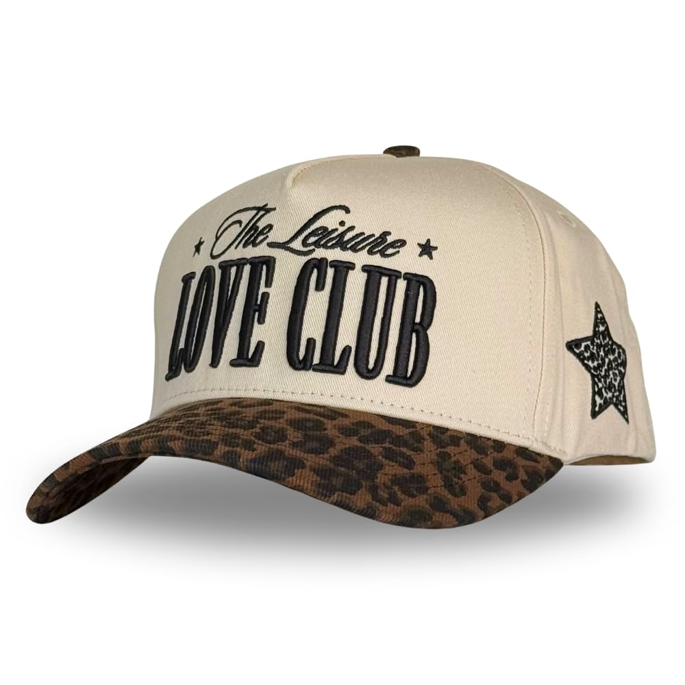Vintage Fashion Trucker Hat | Men & Women | Trendy Cute Retro Red Caps for Country & Western | Camo Fur Cotton | Snapback