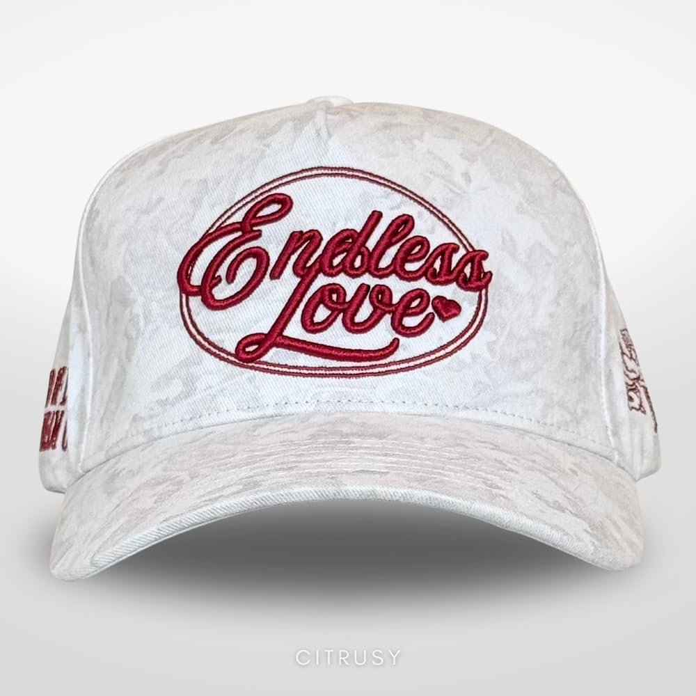 Vintage Fashion Trucker Hat | Men & Women | Trendy Cute Retro Red Caps for Country & Western | Camo Fur Cotton | Snapback