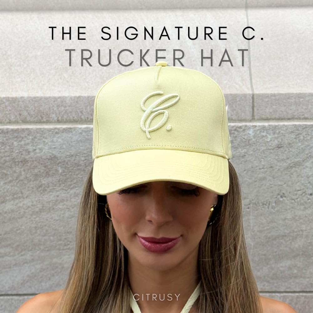 Vintage Fashion Trucker Hat | Men & Women | Trendy Cute Retro Red Caps for Country & Western | Camo Fur Cotton | Snapback