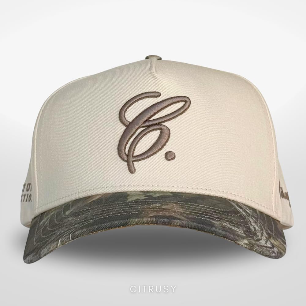 Vintage Fashion Trucker Hat | Men & Women | Trendy Cute Retro Red Caps for Country & Western | Camo Fur Cotton | Snapback