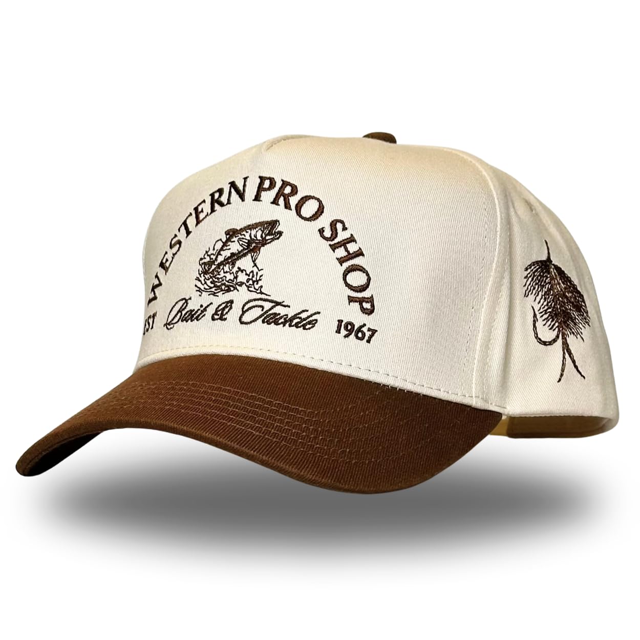Vintage Western Trucker Hat | Men & Women | Country Cute Caps for Cowgirls Cowboys | Camo Denim Embroidered Cotton | Snapback
