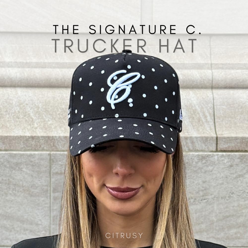 Vintage Fashion Trucker Hat | Men & Women | Trendy Cute Retro Red Caps for Country & Western | Camo Fur Cotton | Snapback