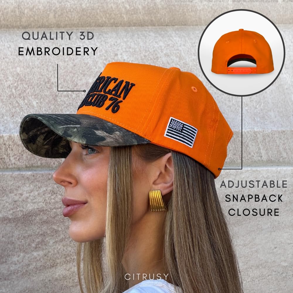 Vintage Western Trucker Hat | Men & Women | Country Cute Caps for Cowgirls Cowboys | Camo Denim Embroidered Cotton | Snapback