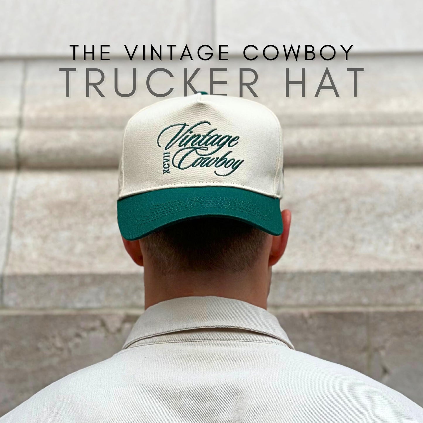 Vintage Western Trucker Hat | Men & Women | Country Cute Caps for Cowgirls Cowboys | Camo Denim Embroidered Cotton | Snapback